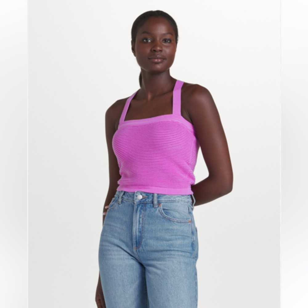 NWT Lole Weekender knit tank top sz L